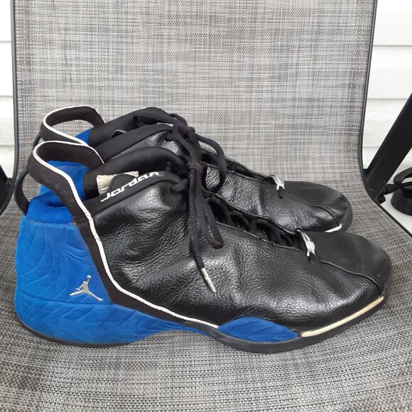 NIKE AIR JORDAN J'MADNESS MEN SIZE 14 Blue/Black Basketball Jumpman - Picture 10 of 14